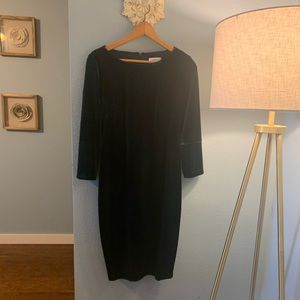 Emerald green Calvin Klein dress. Size 6